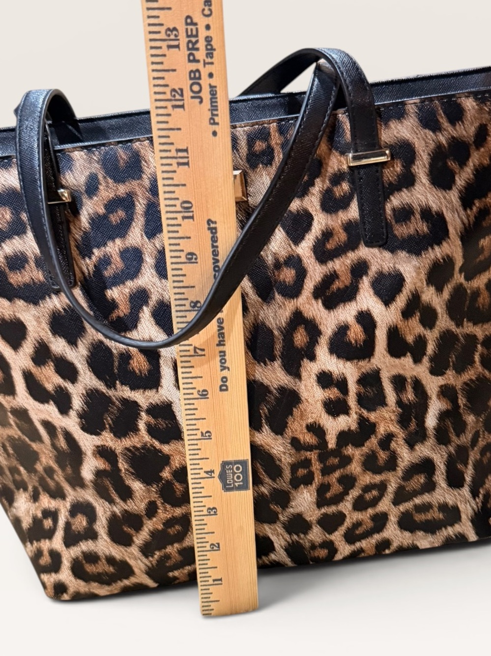 Kate Spade Leopard Cedar Street Small Harmony Tote Bag - Picture 14 of 15